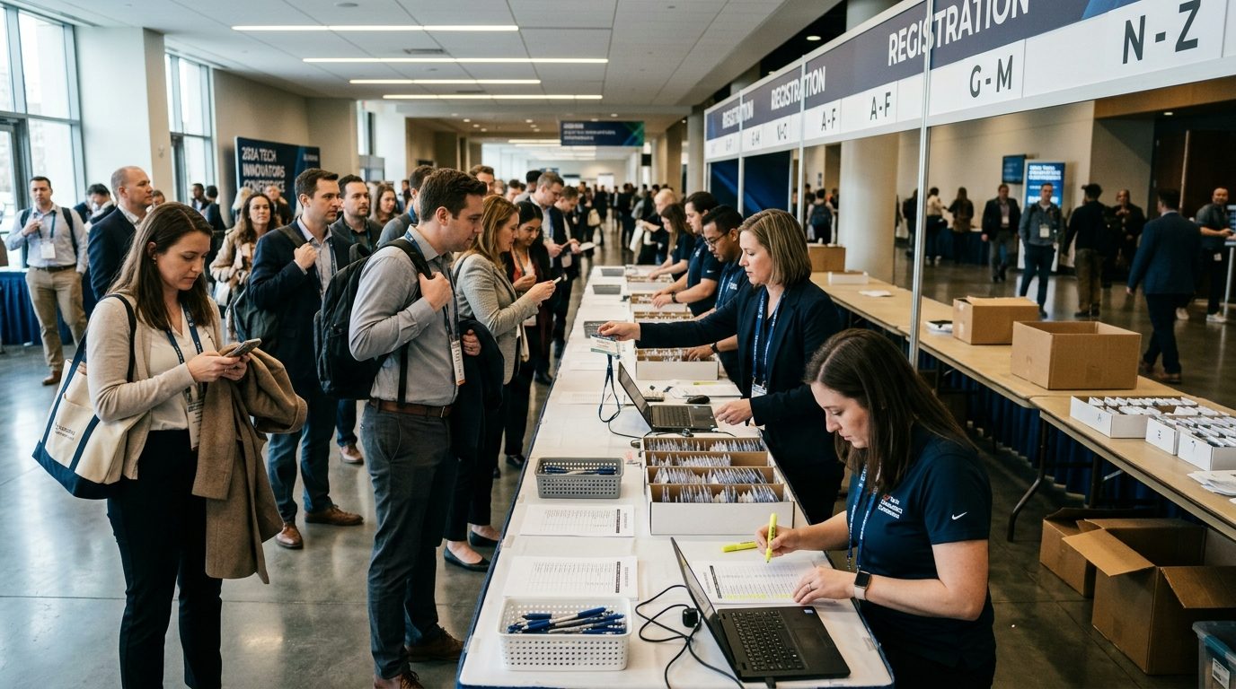 SCAN · PRINT · GO: How FAIRPASS Delivers 10-Second Event Check-In